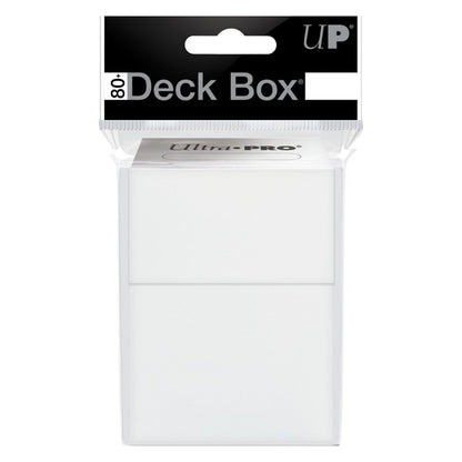 Ultra Pro: UP82591 PRO 80+ Deck Box: White Cards