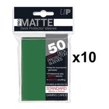 Ultra Pro: UP83765 PRO-Matte Standard Deck Protector Sleeves 500ct Bundle Green