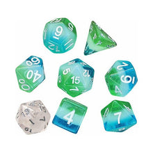 Sirius Dice Blue Hawaiian Dice Set 7