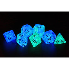 Sirius Dice Frosted Glowworm Dice Set 7