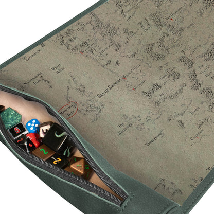 Ultra Pro: UP38773 D&D Artifacts Across Eternities: Drizzt & the Forgotten Realms Dice Scroll Map Dungeons & Dragons