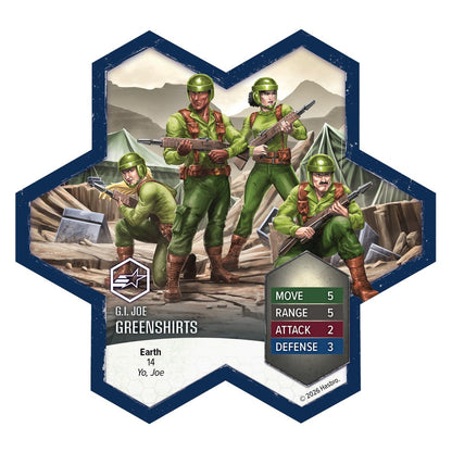 Heroscape G.I. Joe Greenshirts and Battle Copter Army Expansion