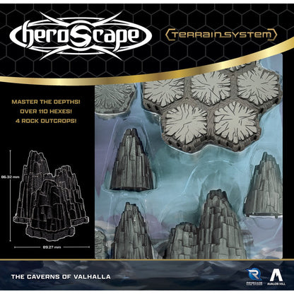 Heroscape The Caverns of Valhalla Terrain Expansion