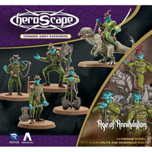 Heroscape Chain Gruts and Ramosaur Rider Army Expansion