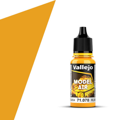 Vallejo Model Air Yellow RLM04 18 mL