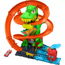 Hot Wheels Tracks And Playsets Hw City T-Rex Vs Fire Station New 2025 Toy