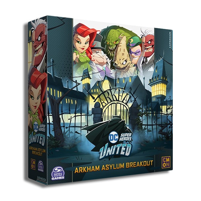 DC Super Heroes United: Core Box Arkham Asylum Breakout Board Game ...