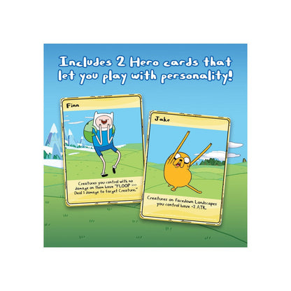 Cryptozoic: Adventure Time Card Wars Collectors Pack: Finn vs. Jake Board Game