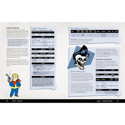 Fallout: The Roleplaying Game Royal Flush Quest Book Board Game