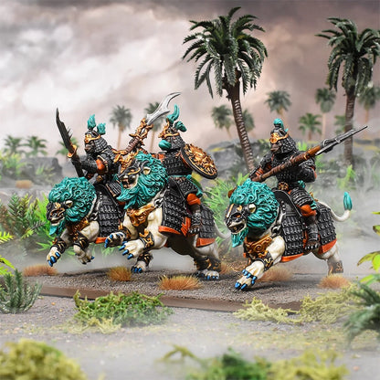 Kings of War Lionsnarl Cavlary Regiment ONE PRINT ITEM MANTIC DIRECT AFTERWARDS 4th Ed Board Game