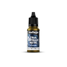 Vallejo True Metallic Metal Airbrush Greenish Gold 18mL