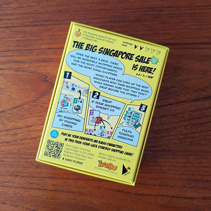 Origame: Shop Until You Drop Lah! Board Game