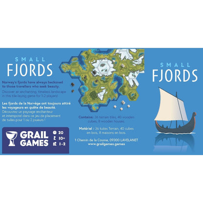 Small Fjords Pocket Line Edition Board Game