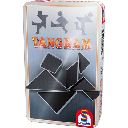 Tin Game Tangrams Board Game
