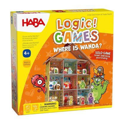 Logic! Games: Where is Wanda? Board Game