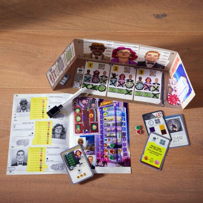 The Key: Royal Star Casino Burglary Board Game