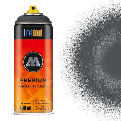 Molotow Aerosol Spray Primer Premium #223 Anthracite Grey Middle 400mL