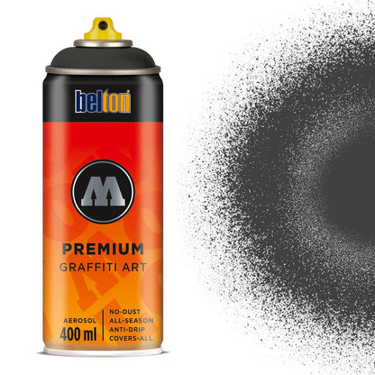Molotow Aerosol Spray Primer Premium #215 Black Grey Neutral 400mL