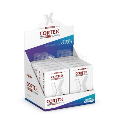 Ultimate Guard: Japanese Size Sleeves Cortex Matte White