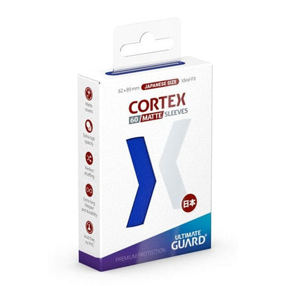Ultimate Guard: Japanese Size Sleeves Cortex Matte Blue
