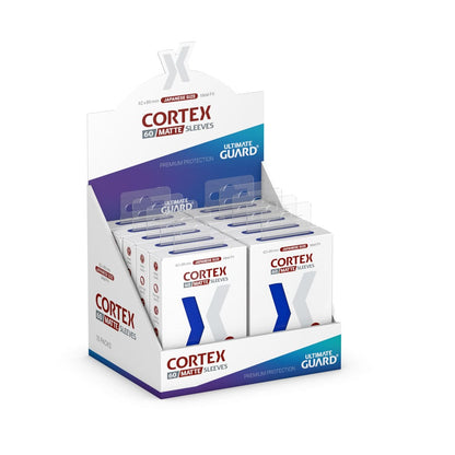Ultimate Guard: Japanese Size Sleeves Cortex Matte Blue