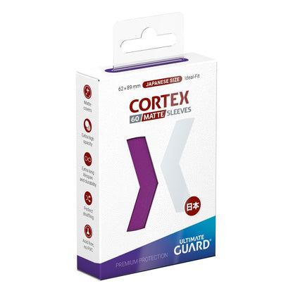 Ultimate Guard: Japanese Size Sleeves Cortex Matte Purple