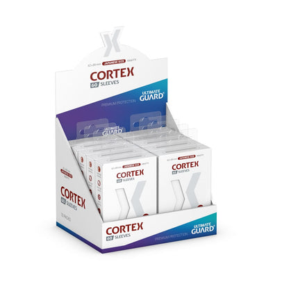 Ultimate Guard: Japanese Size Sleeves Cortex White