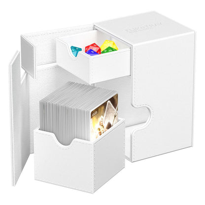 Ultimate Guard: Deck Box XenoSkin Monocolor Flip'n'Tray 100+ White Cards