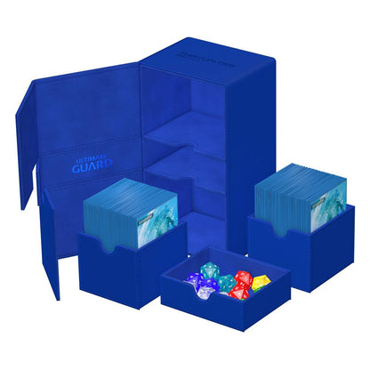Ultimate Guard: Deck Box XenoSkin Monocolor Twin Flip'n'Tray 200+ Blue Cards