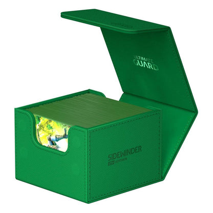 Ultimate Guard: Deck Box XenoSkin Monocolor Sidewinder 133+ Green Cards