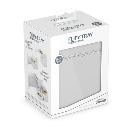 Ultimate Guard: Deck Box XenoSkin Flip'n'Tray 133+ White Cards