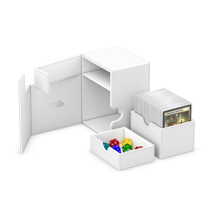 Ultimate Guard: Deck Box XenoSkin Flip'n'Tray 133+ White Cards