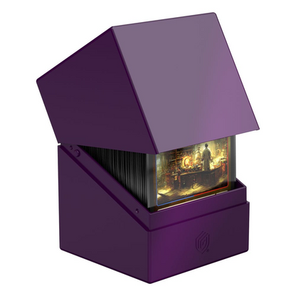 Ultimate Guard: Deck Box Boulder 100+ Solid Purple Cards
