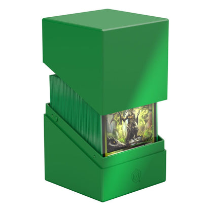 Ultimate Guard: Deck Box Boulder 100+ Solid Green Cards