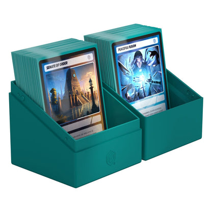 Ultimate Guard: Deck Box Boulder 100+ Solid Petrol Cards