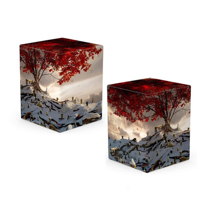 Ultimate Guard: Deck Box RTE Boulder 100+ Artist Edition #2 Mario Renaud: In Icy Bloom Cards