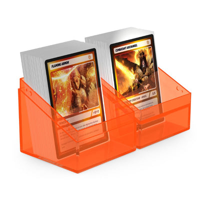 Ultimate Guard: Deck Box Boulder 100+ Clear: Poppy Topaz Cards