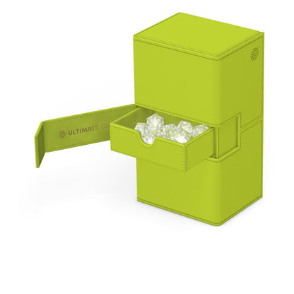 Ultimate Guard: Deck Box XenoSkin Twin Flip'n'Tray Deck Case 200+ 2025 Summer Edition: Lime Cards