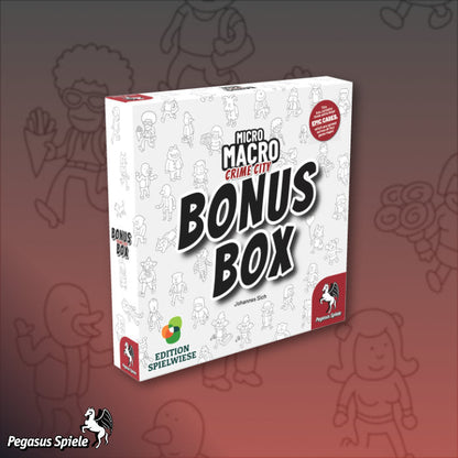 MicroMacro: Crime City Bonus Box Board Game