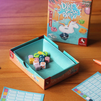 Dice Pool Party Board Game