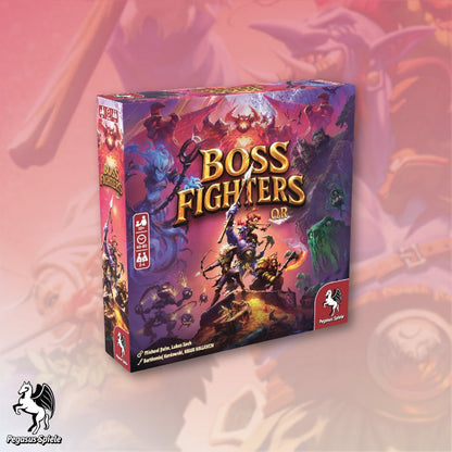 Pegasus Spiele Boss Fighters QR Board Game