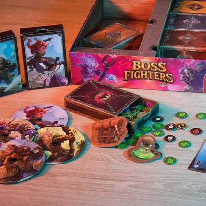 Pegasus Spiele Boss Fighters QR Board Game