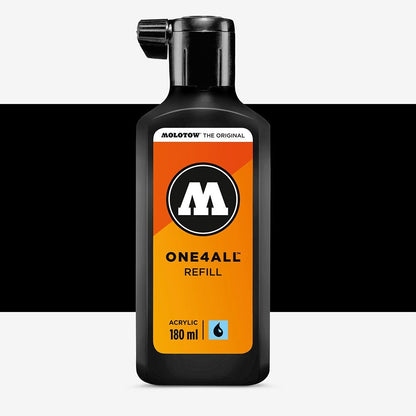 Molotow Markers One4All Refill #180 Signal Black 180mL