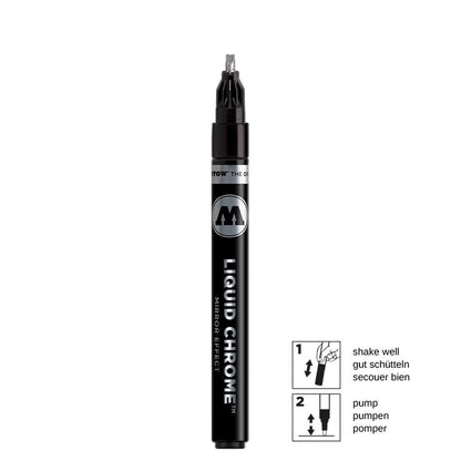 Molotow Markers Liquid Chrome Calliography 3mm