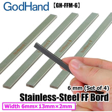 Godhand: Backing Boards Stainless-Steel FF Board 6mm Set of 4