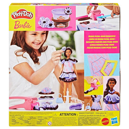 Playdoh Barbie Fashionista Ruffles Toy