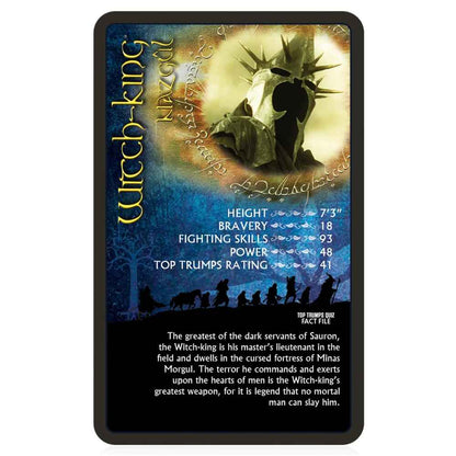 Winning Moves Top Trumps Battle Map: Lord of the Rings Board Game