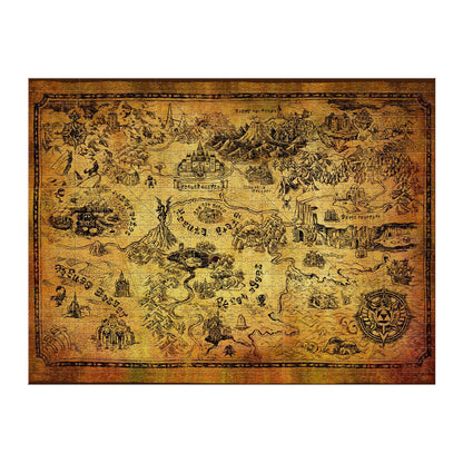 Winning Moves Puzzle 1000 Piece: Zelda 'Hyrule' Puzzle 1000 Piece