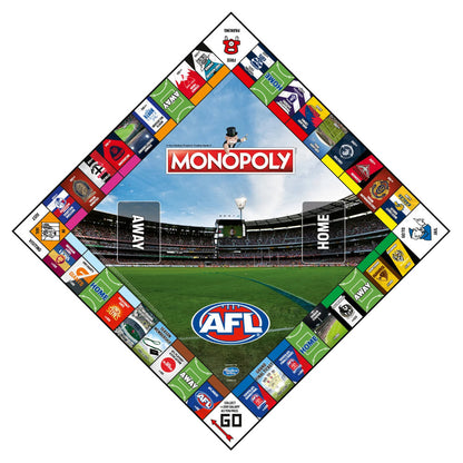 Winning Moves Monopoly: AFL Refresh Board Game