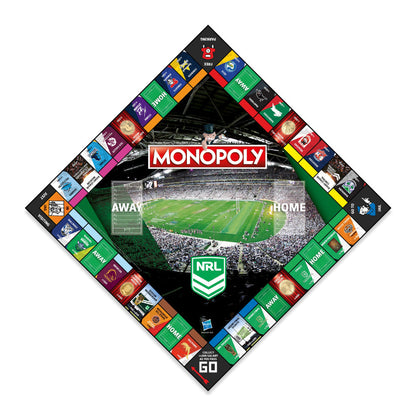 Winning Moves Monopoly NRL Refresh Board Game
